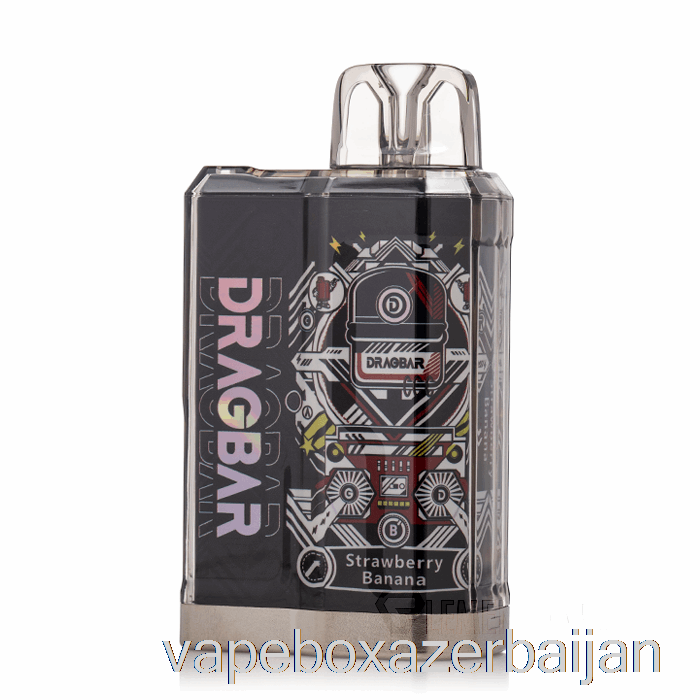 E-Juice Vape DRAGBAR B3500 Disposable Strawberry Banana